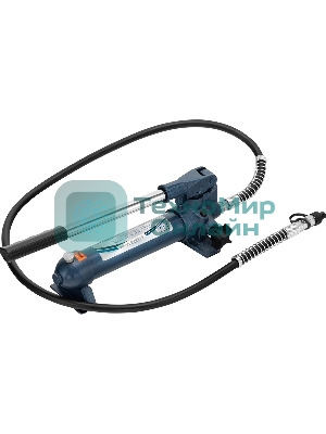 Растяжка гидравлическая Stels 51354 4 т, набор из 17 предметов, 7 сменных насадок, в пласт. кейсе