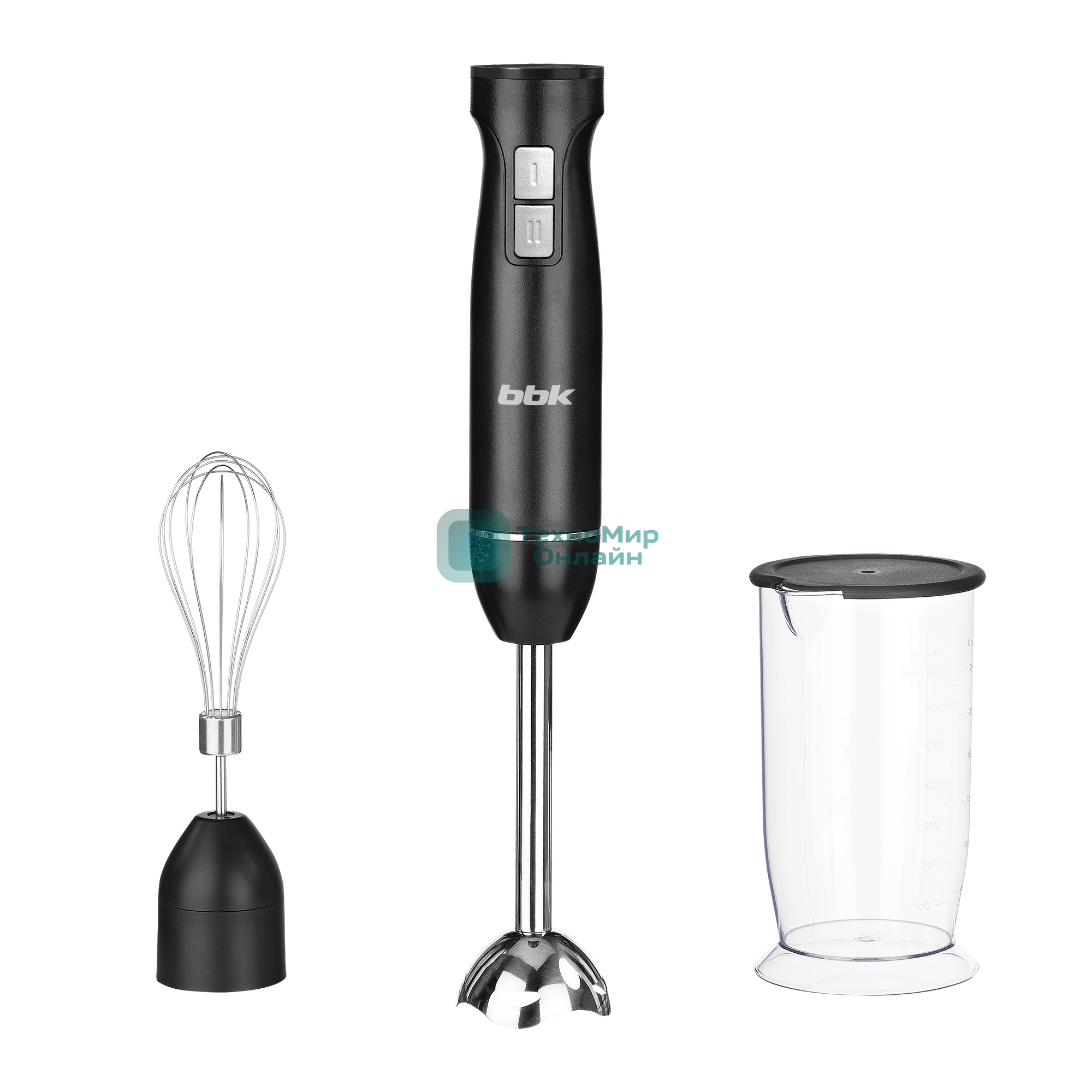 Блендер погружной BBK KBH1300 черный