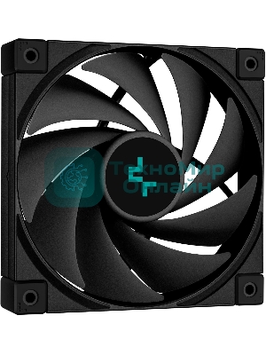Кулер для процессора DEEPCOOL AK620 DIGITAL SE LGA20XX/1700/1200/115X/AM5/AM4 (9шт/кор, TDP 260W, PWM, DUAL Fan 120мм, 6 тепл. трубок, ARGb, черный) RET (R-AK620-BKADMN-GJD)