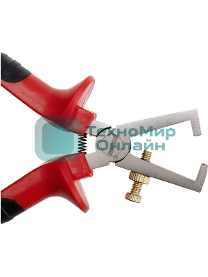 Плоскогубцы для зачистки проводов Rexant 12-4646 160 мм, никелированные, двухкомпонентные рукоятки