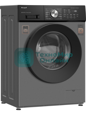 Стиральная машина Weissgauff WM 45127 Direct Drive Inverter Steam Deep Grey