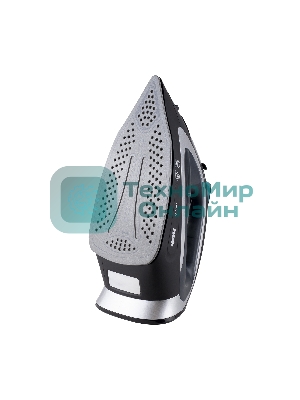 Утюг BBK ISE-2405 черный/серебро, 2400 Вт, 45 г/мин, 170 г/мин, 320 мл