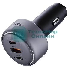 Автомобильное зарядное устройство Aukey Pathfinder 100W серый ACC-CC-P3