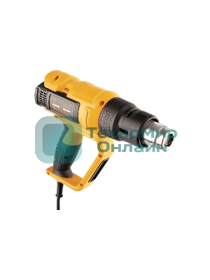 Фен технический Denzel HG-2000E, 2000 Вт, 2 режима, LCD дисплей