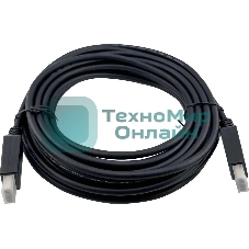 Кабель ver1.2 DisplayPort (m) DisplayPort (m) 10м черный