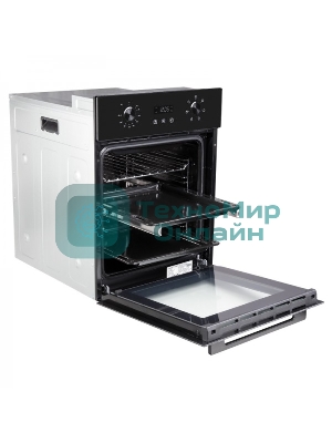 Духовой шкаф электрический встраиваемый Zigmund & Shtain E 145 B черный