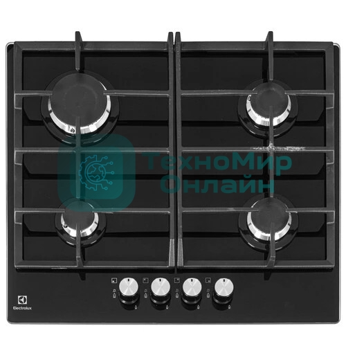 Газовая варочная панель Electrolux KGG6426K, независимая, черный
