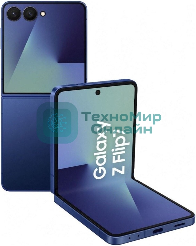 Смартфон Samsung Galaxy Z Flip7 5G 12/256Gb синий