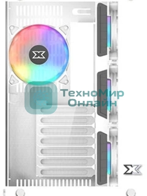 Компьютерный корпус Xigmatek Aquarius Plus White EN46430 ATX, USB3.0x2+USB2.0x1, Front &Left TG, 7PCS AY120 Fan, EN46430 Frontx3+Bottomx3+Rearx1