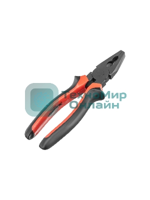 Плоскогубцы Matrix черный Nickel 200 мм, комбинированные, двухкомпонентные рукоятки