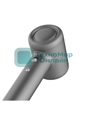 Фен Deerma DEM-CF51W темно-серый, 1400 Вт, компактный, ионизация