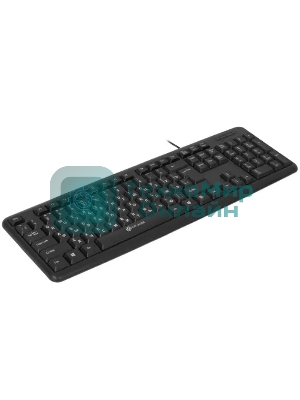 Клавиатура Oklick 180M проводная, USB Type-A, чёрный