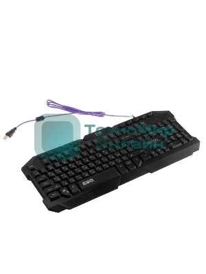 Комплект клавиатура+мышь Qumo Mystic K58/M76 проводной, USB, 3200 DPI, чёрный