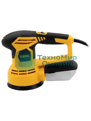 Эксцентриковая шлифовальная машина Denzel OS-125, 450 Вт, 6000-12000 об/мин