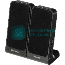 Акустическая система Defender SPK 220/225 2.0, 2 х 2W, USB пит, разъем для наушников
