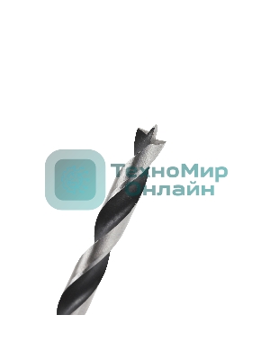 Сверло EDGE by PATRIOT по дереву спиральное 8 мм, W-образная заточка, 1 шт в блистере