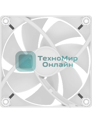 Вентилятор для корпуса Ocypus Delta F12 WH, 120x120x25мм, 4-PIN PWM, 500-2000 RPM, 29 DBA MAX, HYDRO BEARING