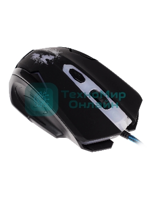 Комплект клавиатура+мышь Qumo Spirit of Wisdom проводной, USB, 2400 DPI, чёрный