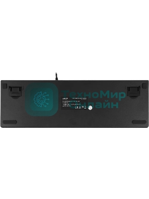 Клавиатура проводная Acer OKW127, USB, черный