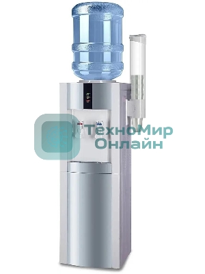 Кулер AEL LD-AEL-47c напольный электронный голубой/серебристый