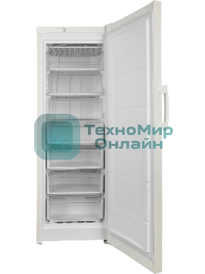 Морозильная камера Indesit DSZ 5175 E, бежевый, 261 л, 4 ящика