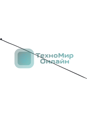 Хомут кабельный 4.8х450 нейл. черный (уп. 100 шт) IEK UHH32-D048-450-100