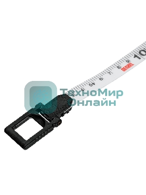 Рулетка геодезическая Denzel 30 м х 15 мм, закрытый корпус, фиберглассовая лента