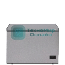 Морозильный ларь Бирюса Б-M240KDN металлик с глухой крышкой