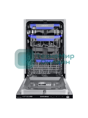 Встраиваемая посудомоечная машина Maunfeld MLP-08PRO, серебристый, 44.8 см, 10 компл., 47 дБ, класс A++