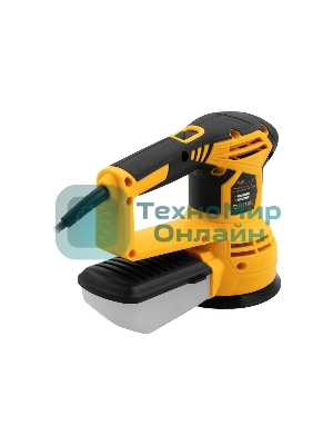 Эксцентриковая шлифовальная машина Denzel OS-125, 450 Вт, 6000-12000 об/мин