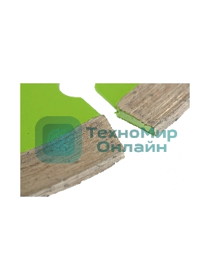 Диск алмазный Сибртех отрезной сегментный, 180 х 22,2 мм, сухая резка