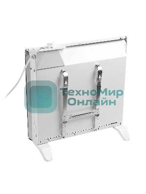 Конвектор Denzel XCE-1000 белый, 1000 Вт, 15 м2, термостат