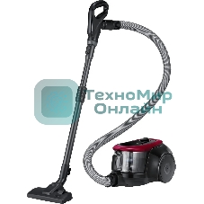 Пылесос Samsung SC18M21C0VR красный, 380/1800 Вт, уборка сухая, пылесборник контейнер 1.5 л