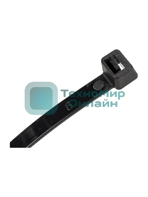 Хомут кабельный КСС 8х350 нейл. черный (уп. 100 шт) Fortisflex 50284