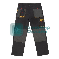 Брюки профессиональные рабочие Denzel 65% полиэстер 35% хлопок, XXL