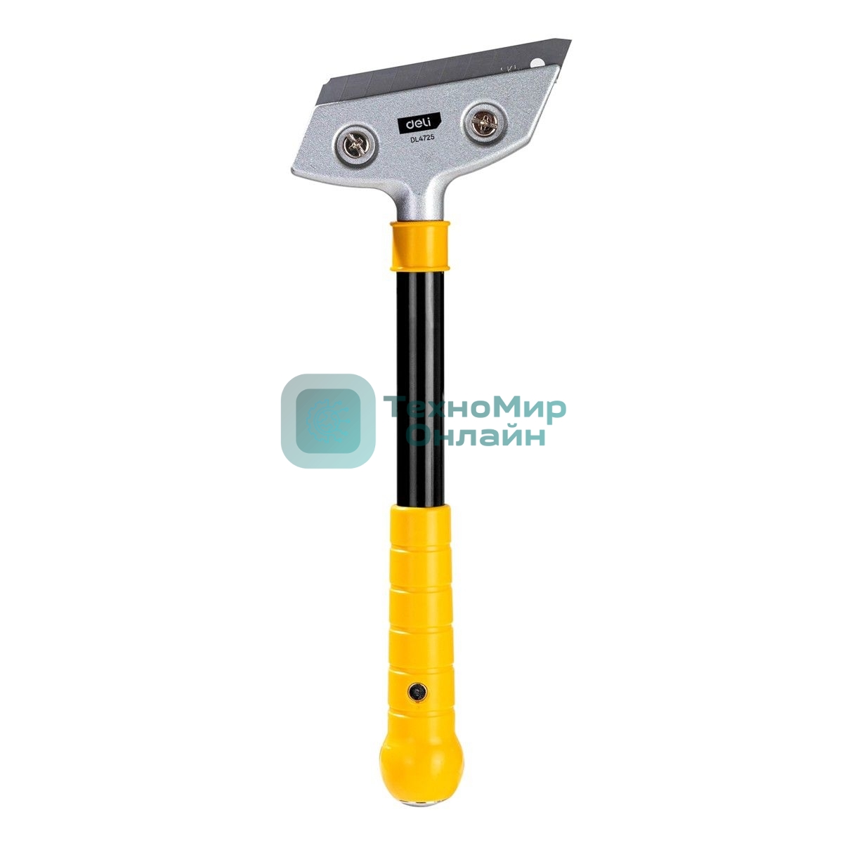 Скребок Deli DL4725 300мм Сталь SK5, Лезвие: глубина 18мм, толщина 0,5мм