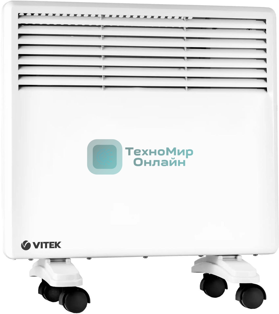 Конвектор Vitek VT-2183 белый, 1000Вт, 20м2, термостат