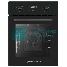 Духовой шкаф электрический встраиваемый Zigmund & Shtain E 145 B черный