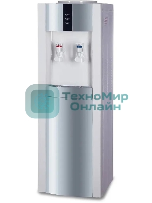 Кулер AEL LD-AEL-47c напольный электронный голубой/серебристый