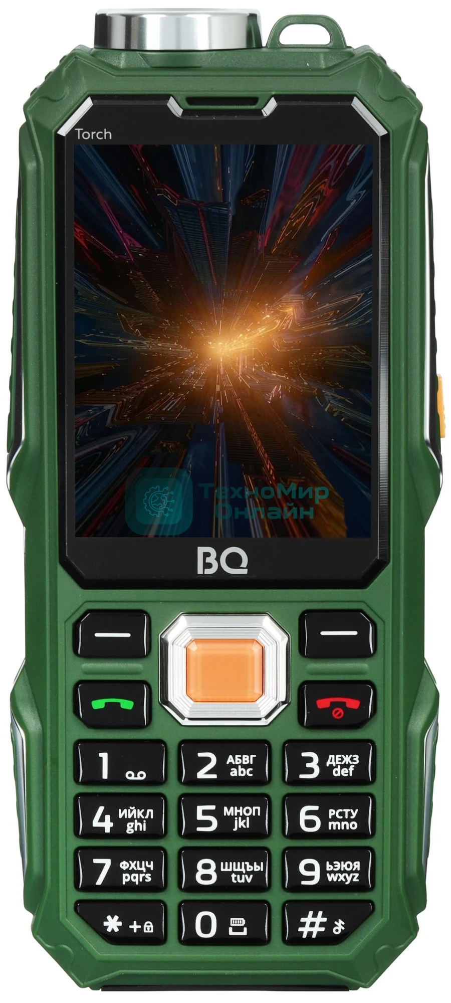 Мобильный телефон BQ 2835 Torch темно-зеленый
