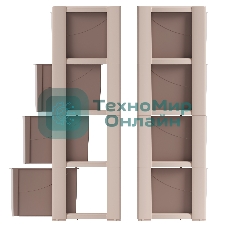 Комод Альтернатива Колорит, 4 секции, бежевый М7834