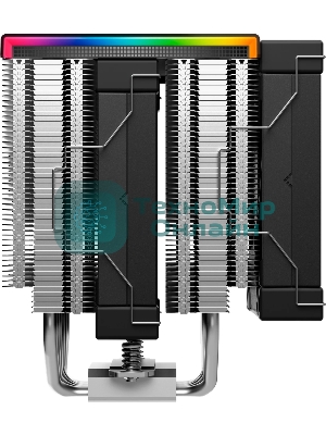 Кулер для процессора DEEPCOOL AK620 DIGITAL SE LGA20XX/1700/1200/115X/AM5/AM4 (9шт/кор, TDP 260W, PWM, DUAL Fan 120мм, 6 тепл. трубок, ARGb, черный) RET (R-AK620-BKADMN-GJD)