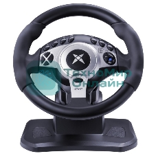 Игровой руль Defender Glazer черный