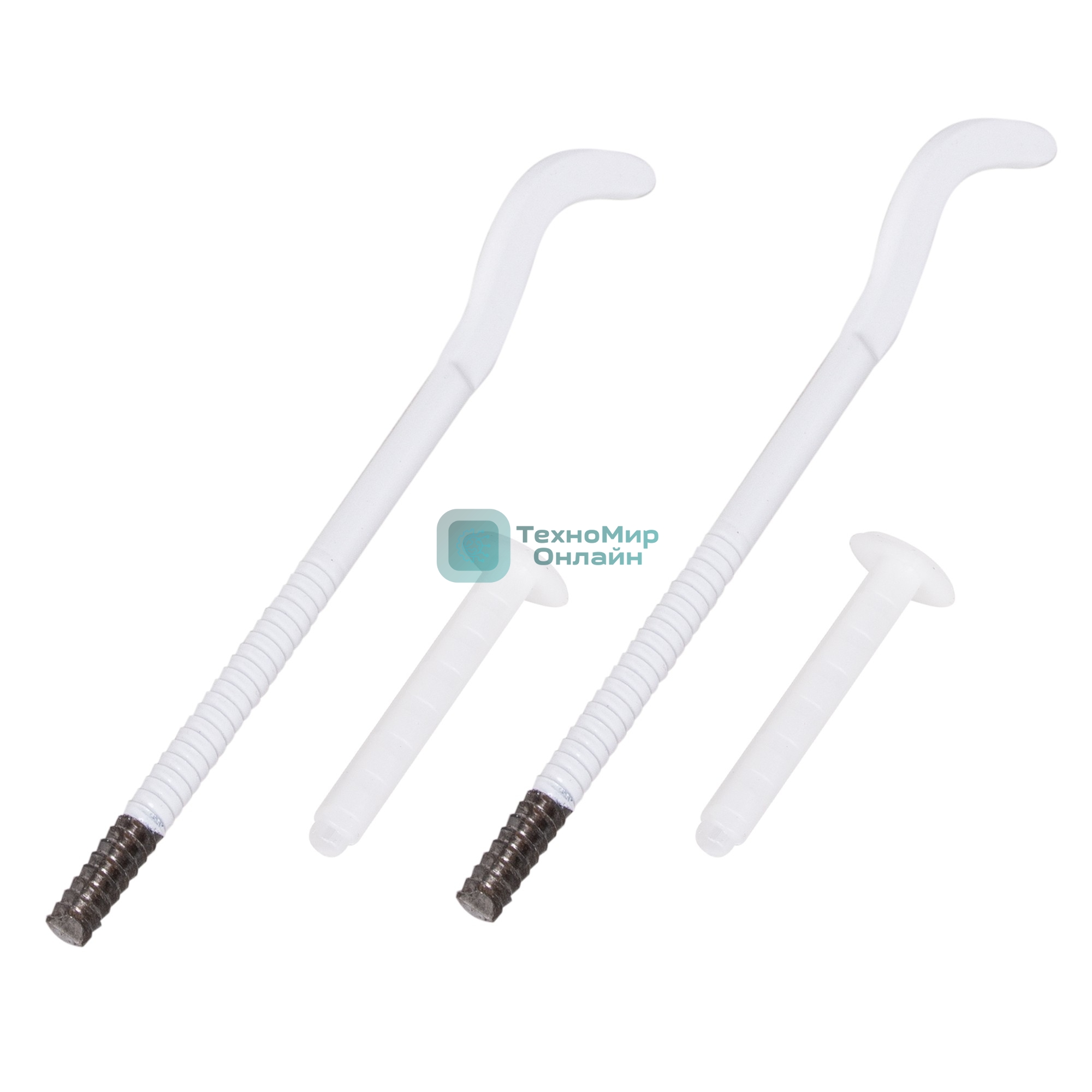 Комплект плоских кронштейнов Royal Thermo с дюбелями 7,2х170мм