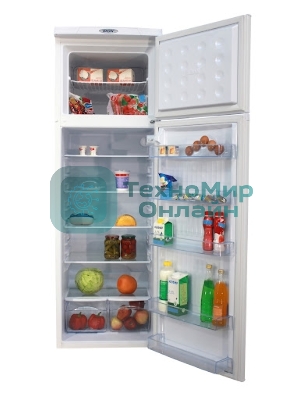 Холодильник DON R-236 MI металлик искристый двухкамерный 250/70л морозилка сверху