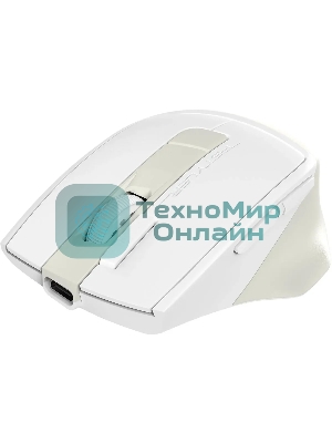 Мышь беспроводная A4Tech Fstyler FG45CS Air бежевый оптическая (2000dpi) silent беспроводная USB для ноутбука (7but)