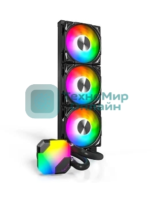 Система жидкостного охлаждения MONTECH HyperFlow 360 ARGB Soc-AM5/AM4/1151/1200/2066/1700 черный 4-pin Al+Cu Ret (HYPERFLOW ARGB 360 BLACK)