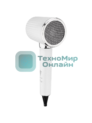 Фен LEONORD LE-1225 белый/серебристый, 2000 Вт, ионизация