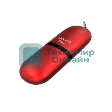 Флешка USB Maxvi SF red (FD64GbUSB20C10SF), 64Gb, USB 2.0, R/W 30/10, красный