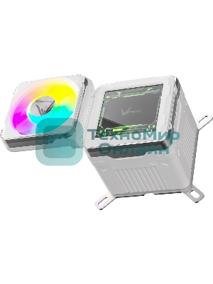 Система жидкостного охлаждения Formula V Line Cryo Wing Digi 360 WH, 360мм, LCD 2.73